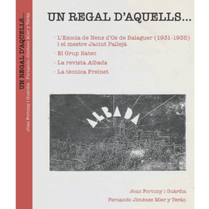 Llibre Un regal d'aquells...